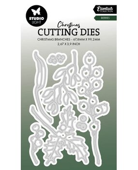 Studio Light Christmas Essentials Snijmal Berries (SL-ES-CD841) Studio Light Christmas Essentials Snijmal Berries (SL-ES-CD841)