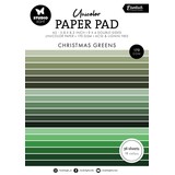 Studio Light Essentials Christmas Greens A5 Unicolor Paper Pad (SL-ES-UPP206)