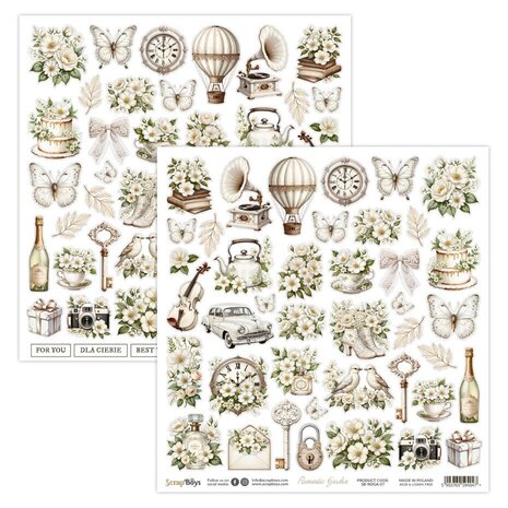 ScrapBoys Romantic Garden 12x12 Inch Paper Pad (SB-ROGA-08) ScrapBoys Romantic Garden 12x12 Inch Paper Pad (SB-ROGA-08)