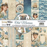 ScrapBoys Old Marina 6x6 Inch Paper Pad (SB-MARI-09)