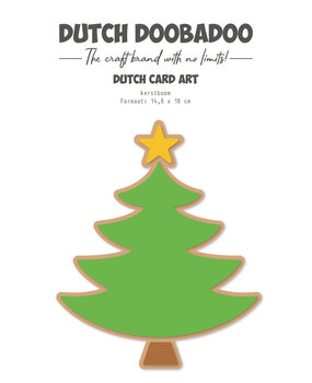 Dutch Doobadoo Dutch Card Art A5 Kerstboom (470.784.317)*
