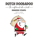 Dutch Doobadoo Rubber Stamp Santa Is Coming (497.004.014)*