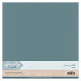 Card Deco Linen Cardstock Sea Blue 10 Vel 30,5x30,5 cm (LKK-SC40)
