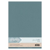 Card Deco Linen Cardstock Sea Blue 10 Vel A4 (LKK-A440)