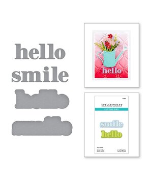 Spellbinders Out and About Hello Smile Dies (S1-154)