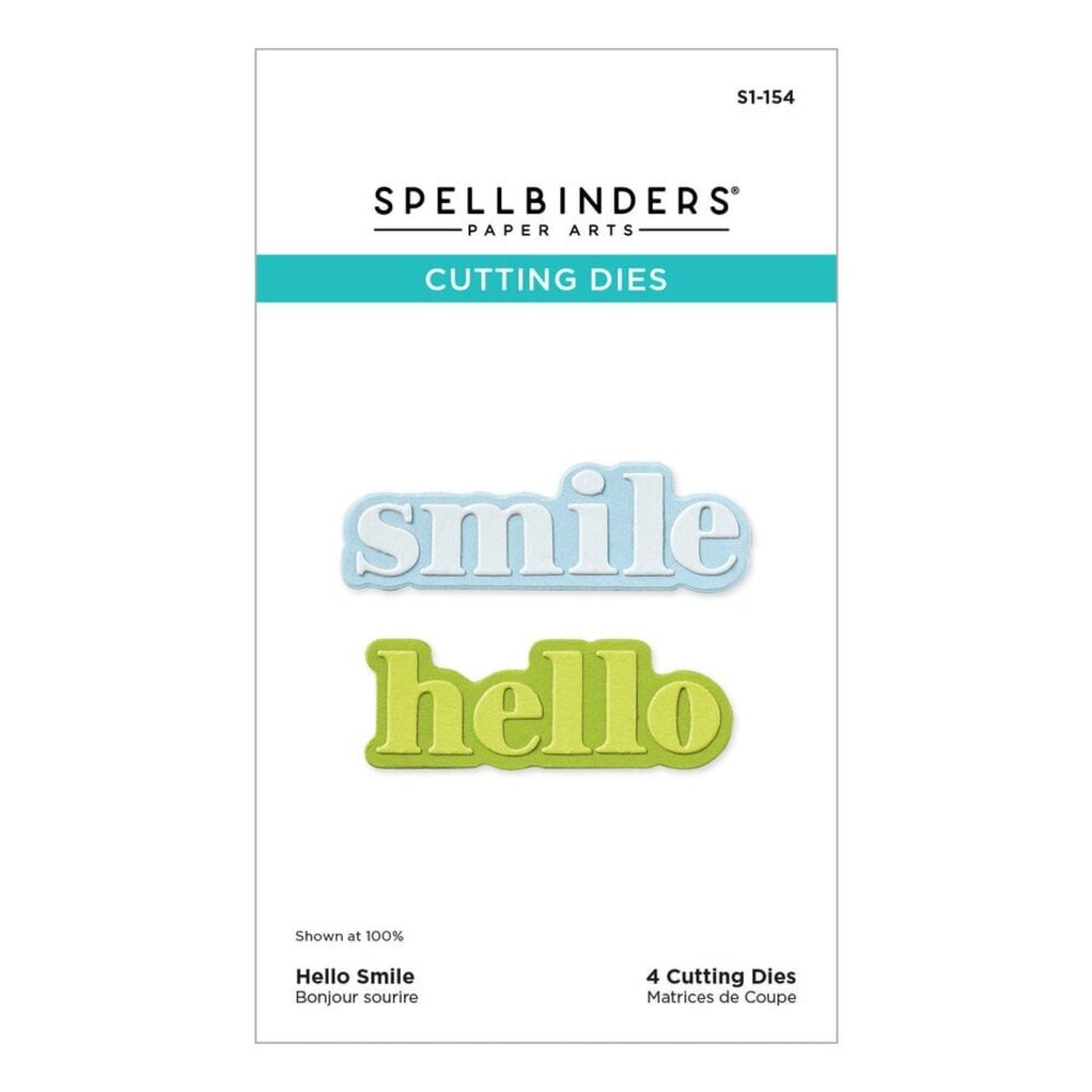 Spellbinders Out and About Hello Smile Dies (S1-154)