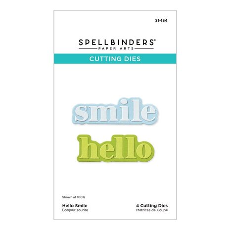 Spellbinders Out and About Hello Smile Dies (S1-154)