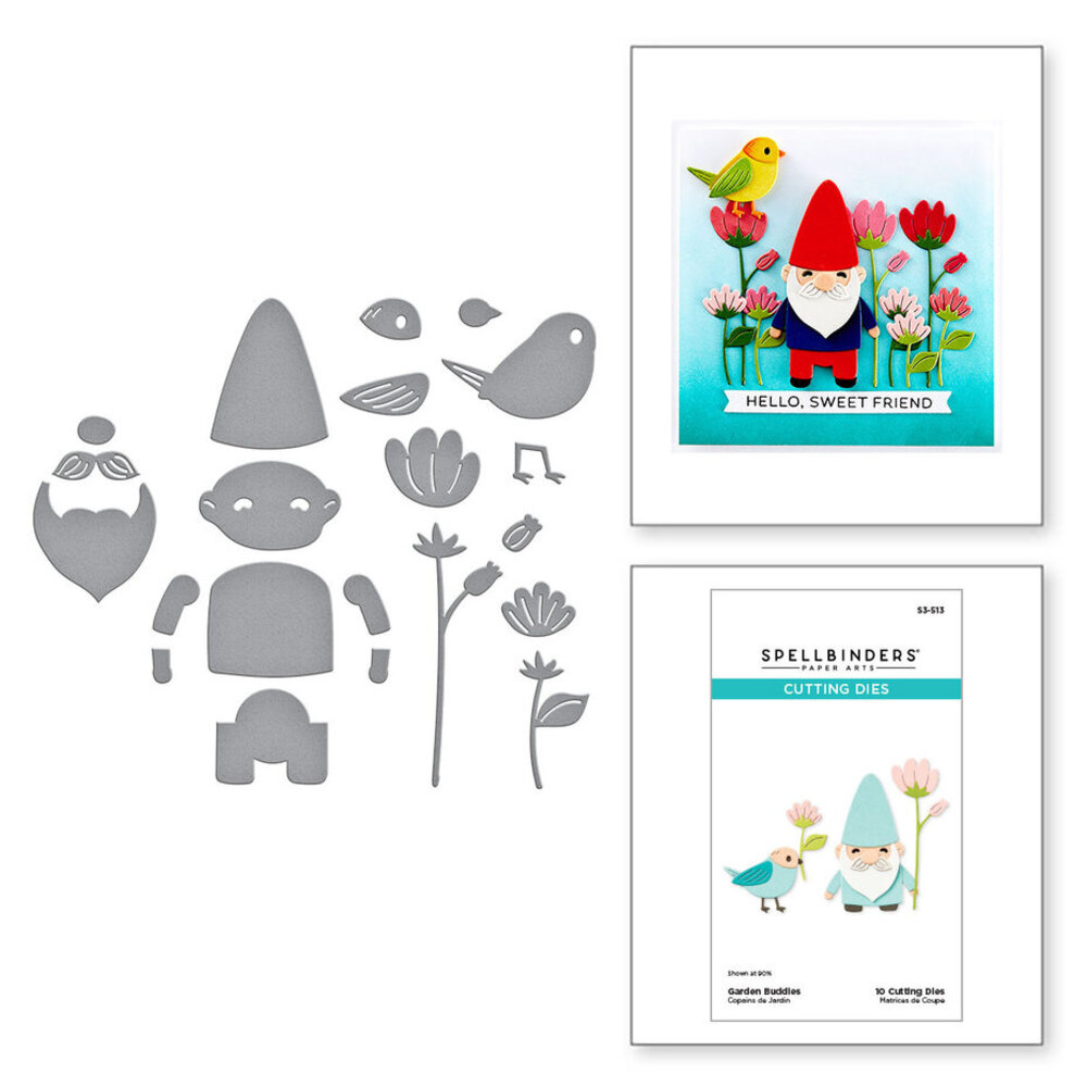 Spellbinders Out and About Garden Buddies Dies (S3-513)