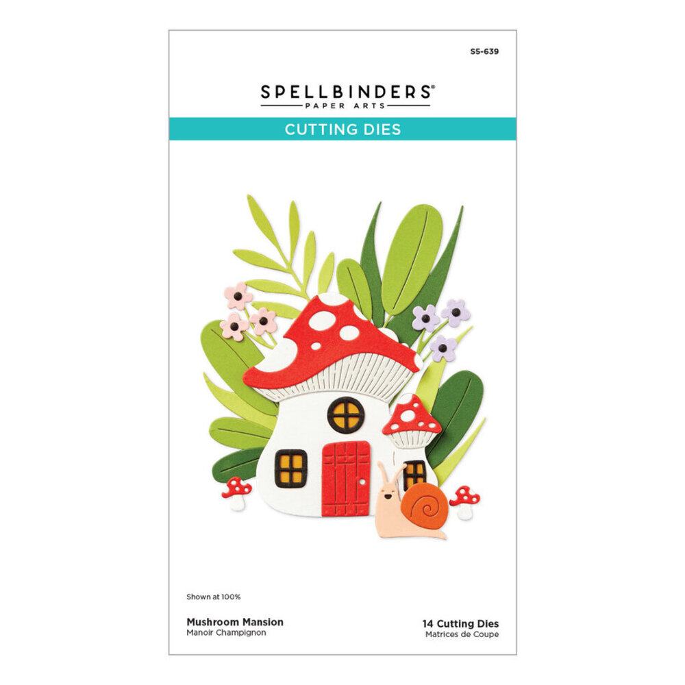 Spellbinders Out and About Mushroom Mansion Dies (S5-639) Spellbinders Out and About Mushroom Mansion Dies (S5-639)