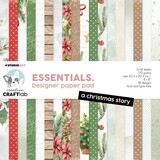 Creative Craftlab Essentials A Christmas Story 8x8 Inch Paper Pad (CCL-ES-DPP220)