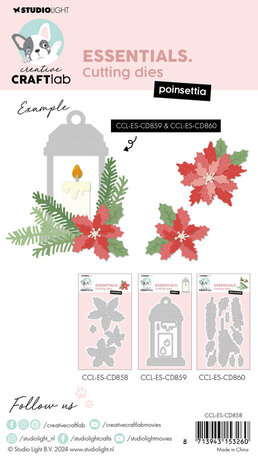 Creative Craftlab Essentials Dies Poinsettia (CCL-ES-CD858) Creative Craftlab Essentials Dies Poinsettia (CCL-ES-CD858)