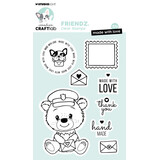 Creative Craftlab Friendz Clear Stamp Made With Love (CCL-FR-STAMP709)