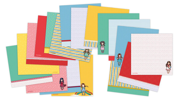 Gorjuss 8x8 Inch Background Paper Pad (GOR-ES-DPP152) Gorjuss 8x8 Inch Background Paper Pad (GOR-ES-DPP152)