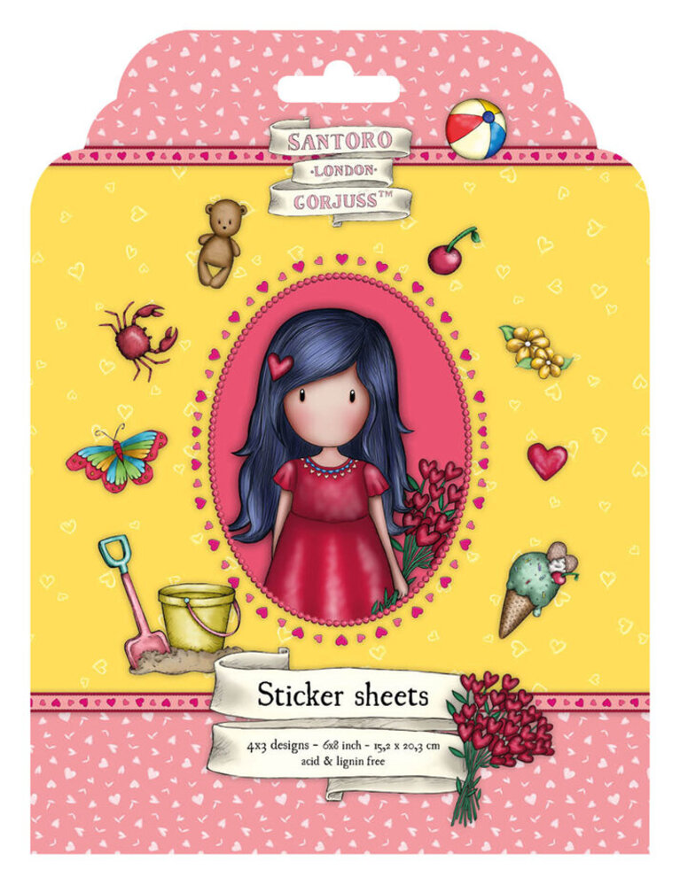Gorjuss Sticker Sheets (GOR-ES-STIC20) Gorjuss Sticker Sheets (GOR-ES-STIC20)