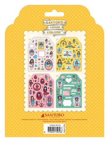 Gorjuss Sticker Sheets (GOR-ES-STIC20) Gorjuss Sticker Sheets (GOR-ES-STIC20)