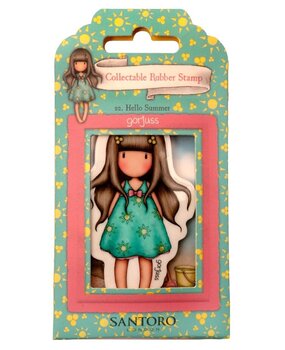 Gorjuss Hello Summer Mini Rubber Stamps (GOR-ES-STAMP684) Gorjuss Hello Summer Mini Rubber Stamps (GOR-ES-STAMP684)
