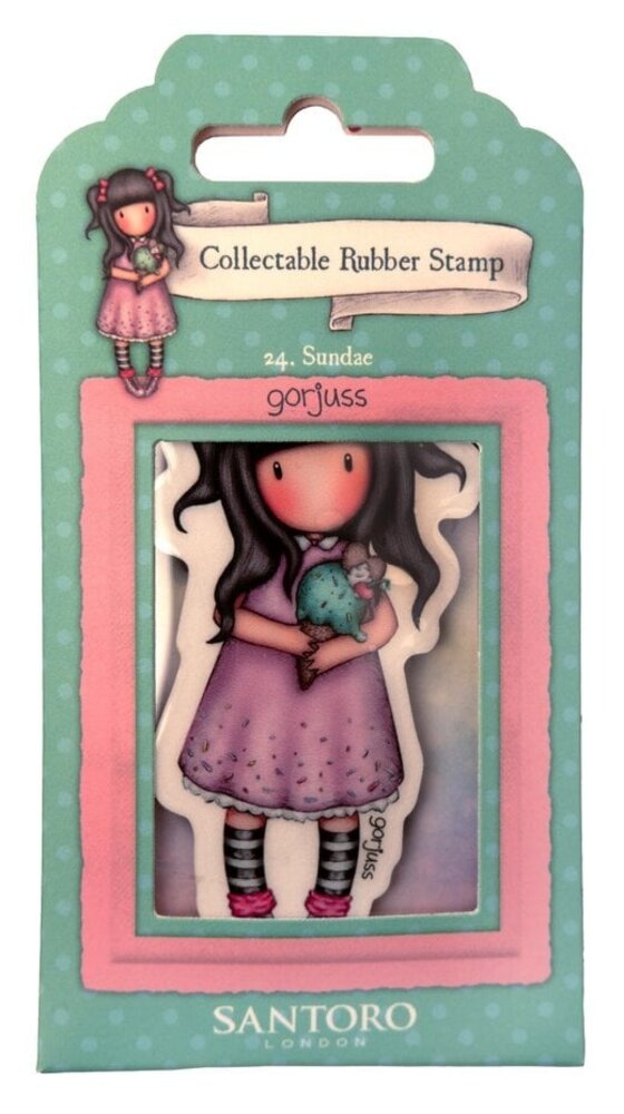 Gorjuss Sundae Mini Rubber Stamps (GOR-ES-STAMP686) Gorjuss Sundae Mini Rubber Stamps (GOR-ES-STAMP686)