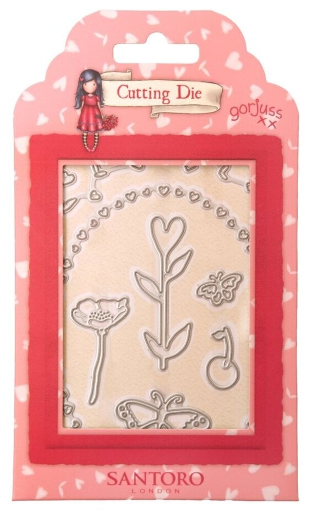 Gorjuss Summer Hearts, Butterflies & Flowers Dies (GOR-ES-CD804) Gorjuss Summer Hearts, Butterflies & Flowers Dies (GOR-ES-CD804)