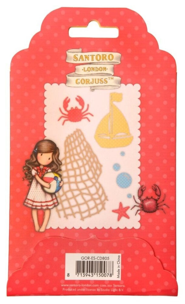 Gorjuss Summer Sea Elements Dies (GOR-ES-CD805) Gorjuss Summer Sea Elements Dies (GOR-ES-CD805)