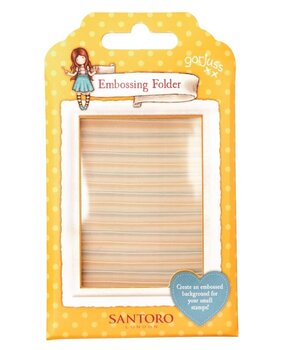 Gorjuss Stripes Essentials Embossing Folder (GOR-ES-EMB18) Gorjuss Stripes Essentials Embossing Folder (GOR-ES-EMB18)