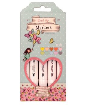 Gorjuss Dual Tip Markers Pastels (GOR-ES-MARK17) Gorjuss Dual Tip Markers Pastels (GOR-ES-MARK17)