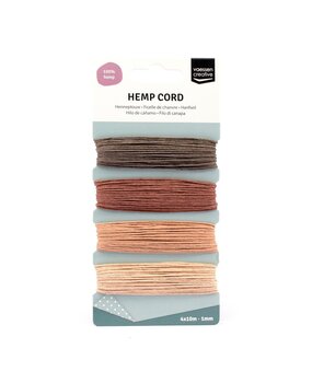 Vaessen Creative Hemp Cord Set Natural (3908-001)