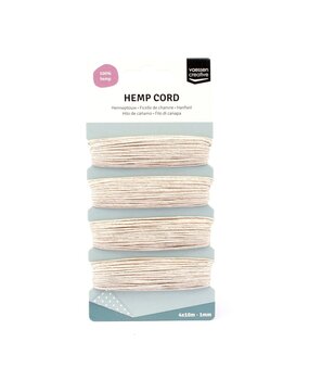 Vaessen Creative Hemp Cord Set Natural (3908-009)*