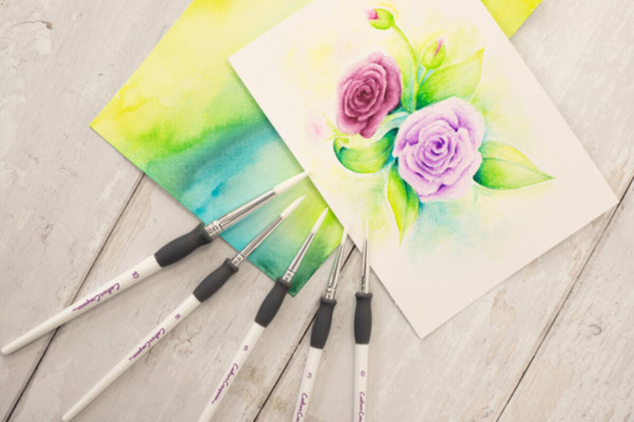 Crafter's Companion Paintbrushes (5pcs) (CC-TOOL-PAINTBR5) Crafter's Companion Paintbrushes (5pcs) (CC-TOOL-PAINTBR5)