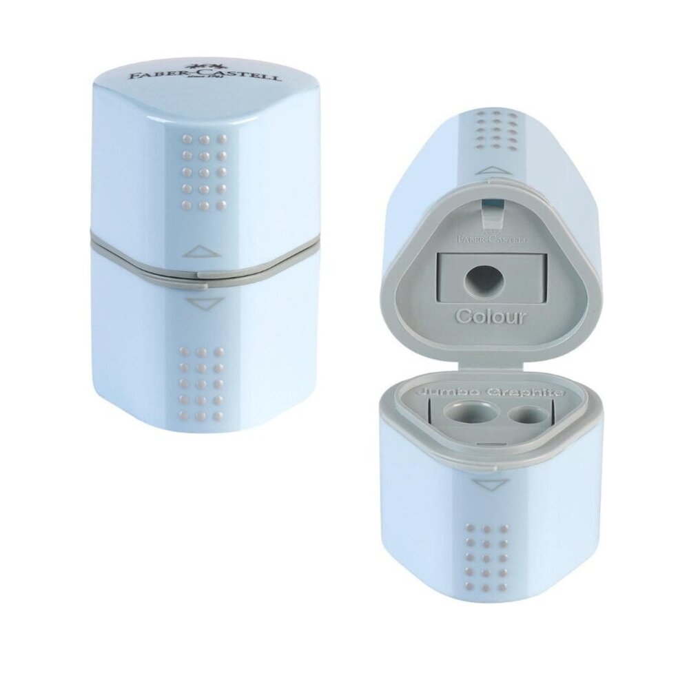 Faber Castell Puntenslijper Grip Trio Sky Blue (FC-183874)