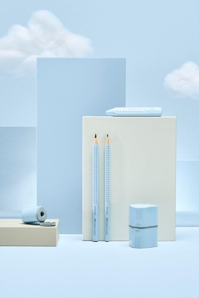 Faber Castell Puntenslijper Grip Trio Sky Blue (FC-183874)