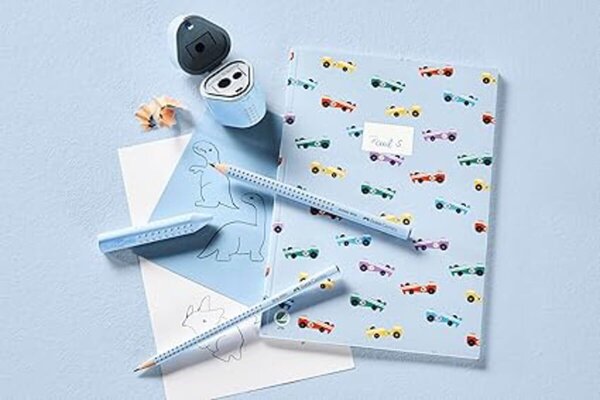 Faber Castell Puntenslijper Grip Trio Sky Blue (FC-183874)