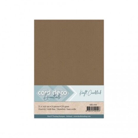 Card Deco Kraft Cardstock A5 (GKK-A545)