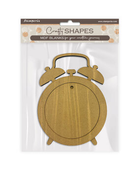 Stamperia MDF Crafty Shapes Blanks Clock Alarm (KLSM01)*