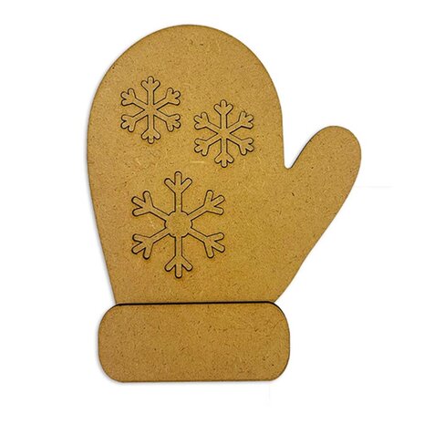 Stamperia MDF Crafty Shapes Blanks Gloves and Snowflakes (KLSM12) Stamperia MDF Crafty Shapes Blanks Gloves and Snowflakes (KLSM12)
