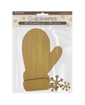 Stamperia MDF Crafty Shapes Blanks Gloves and Snowflakes (KLSM12)* Stamperia MDF Crafty Shapes Blanks Gloves and Snowflakes (KLSM12)*