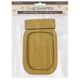 Stamperia MDF Crafty Shapes Blanks Jars (KLSM19)