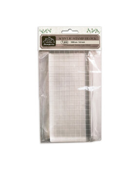 Stamperia Create Happiness Acrylic Stamp Block 18x8cm (WBA014) Stamperia Create Happiness Acrylic Stamp Block 18x8cm (WBA014)