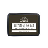 Stamperia Create Happiness Permanent Dye Ink Pad Black (WKPWP01)*