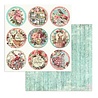 Stamperia Pink Christmas 12x12 Inch Paper Pack (SBBL73) Stamperia Pink Christmas 12x12 Inch Paper Pack (SBBL73)