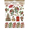 Stamperia Christmas A4 Rice Paper Selection (DFSA4XCX) Stamperia Christmas A4 Rice Paper Selection (DFSA4XCX)