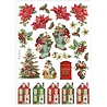 Stamperia Christmas A4 Rice Paper Selection (DFSA4XCX) Stamperia Christmas A4 Rice Paper Selection (DFSA4XCX)