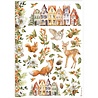 Stamperia Christmas A4 Rice Paper Selection (DFSA4XCX) Stamperia Christmas A4 Rice Paper Selection (DFSA4XCX)