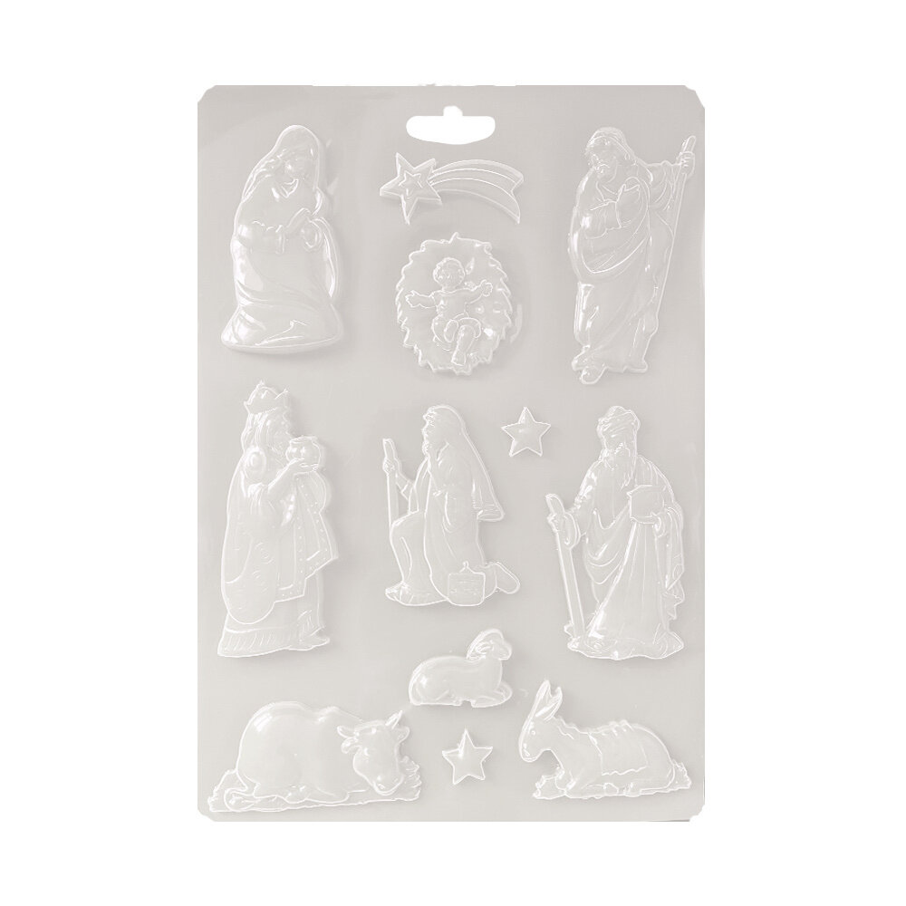 Stamperia Christmas Soft Mould A4 Bethlehem (K3PTA451) Stamperia Christmas Soft Mould A4 Bethlehem (K3PTA451)