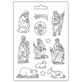 Stamperia Christmas Soft Mould A4 Bethlehem (K3PTA451)*