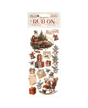 Stamperia Gear up for Christmas Rub-On 4x8,5 Inch Santa Claus (DFLRB102) Stamperia Gear up for Christmas Rub-On 4x8,5 Inch Santa Claus (DFLRB102)