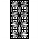 Stamperia Gear up for Christmas Thick Stencil 12x25cm Fabric Pattern (KSTDL97)