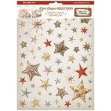 Stamperia Gear up for Christmas A4 Rice Paper Selection (DFSA4XGT)