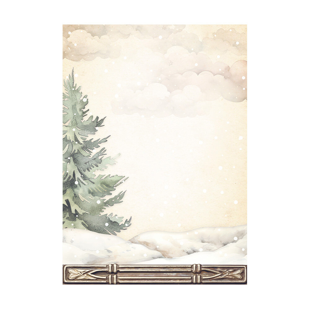 Stamperia Gear up for Christmas A6 Rice Paper Backgrounds (DFSAK6026) Stamperia Gear up for Christmas A6 Rice Paper Backgrounds (DFSAK6026)