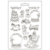 Stamperia Gear up for Christmas Soft Mould A4 Toys (K3PTA4580)