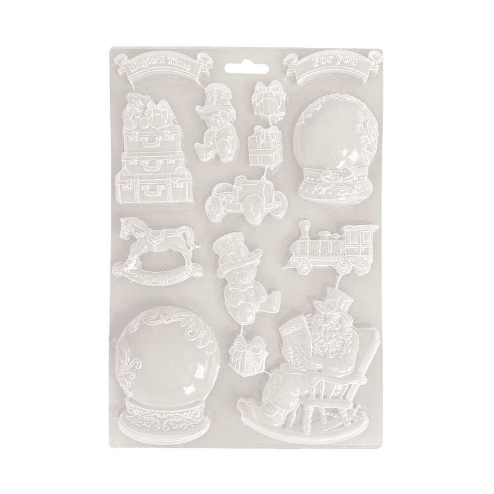 Stamperia Gear up for Christmas Soft Mould A4 Toys (K3PTA4580) Stamperia Gear up for Christmas Soft Mould A4 Toys (K3PTA4580)
